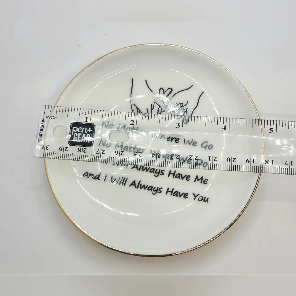 Ceramic Jewelry‎ Dish, Long Distance Friendship Gifts